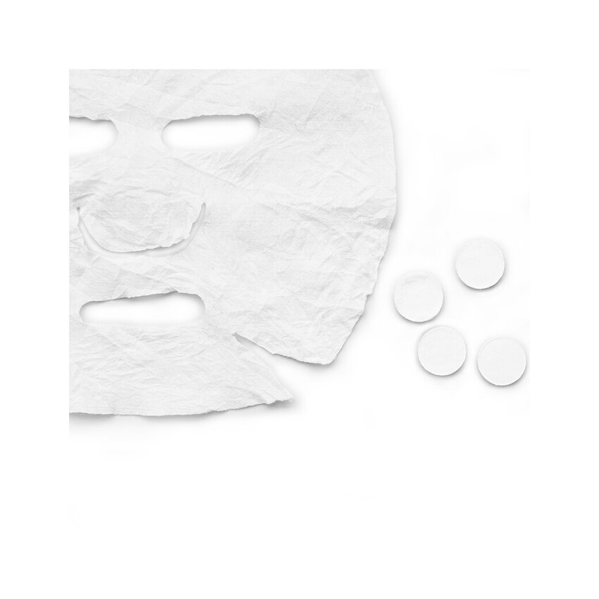 Komprimerade ansiktsmasker i non-woven – engångsmasker i tablettform, 10 st