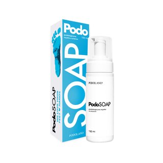 Podoland PodoSoap – sæbe i skumform til fødder og hænder 100 ml