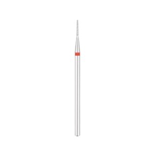 EXO PRO timanttikartio 1,0 mm – kynsijyrsimen jyrsinterä, hieno (punainen)