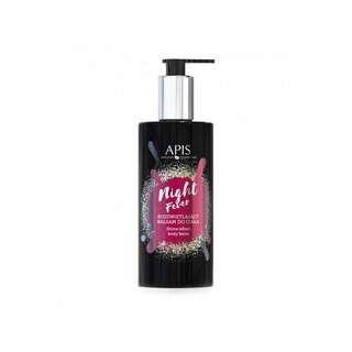 Apis Night Fever – glitrende bodylotion med gyldne partikler 300 ml