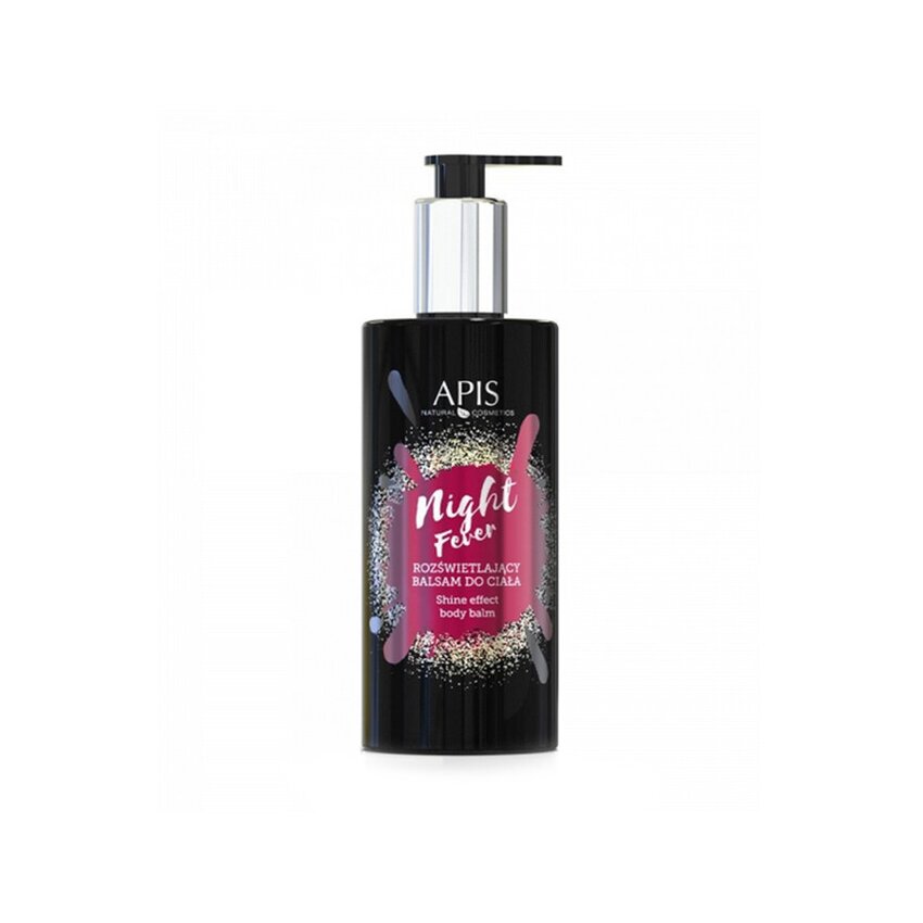 Apis Night Fever – glitrende bodylotion med gyldne partikler 300 ml