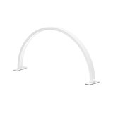 Glow Arche III – buet LED-manicurelampe 36 W, hvid