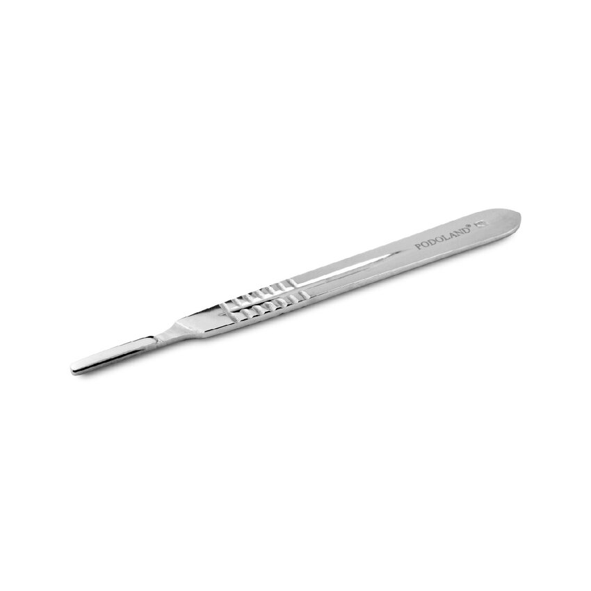 Podoland skalpelskaft nr. 4 – til blade 18–36D, 13,8 cm
