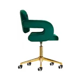 4Rico Makeup chair with wheels QS-OF213G green