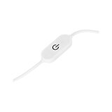 Glow Arche III – buet LED-manicurelampe 36 W, hvid