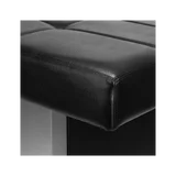 Lit de spa japonais pour la tête sans tabouret - noir