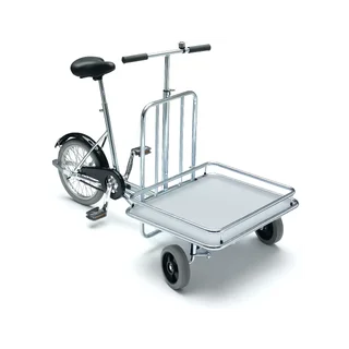Trehjulet cykel 21 med lad