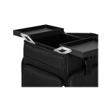 Activeshop Look 328 – kosmetikkuffert på hjul med udtræksskuffer, sort