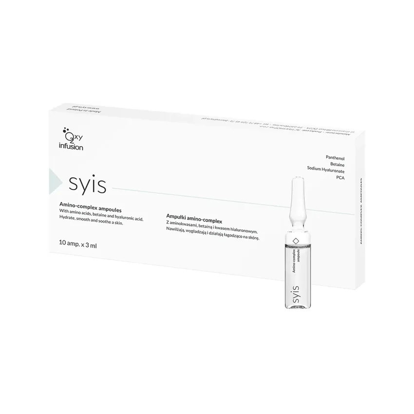 Ampoules de complexe d'acides aminés SYIS 10 x 3 ml