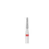 EXO PRO diamond bit, rounded cone Ø1.8 mm – nail drill bit, fine (red)