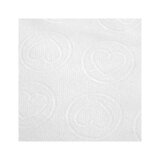 Engångshanddukar i non-woven 70 x 40 cm – vita med präglade hjärtan, 20 st
