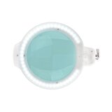 Glow Moonlight 8013/6" – LED-förstoringslampa med stativ på hjul, vit