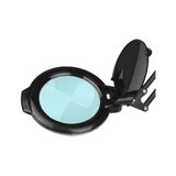 Glow Moonlight 8013/6" – LED-forstørrelseslampe med stativ på hjul, sort