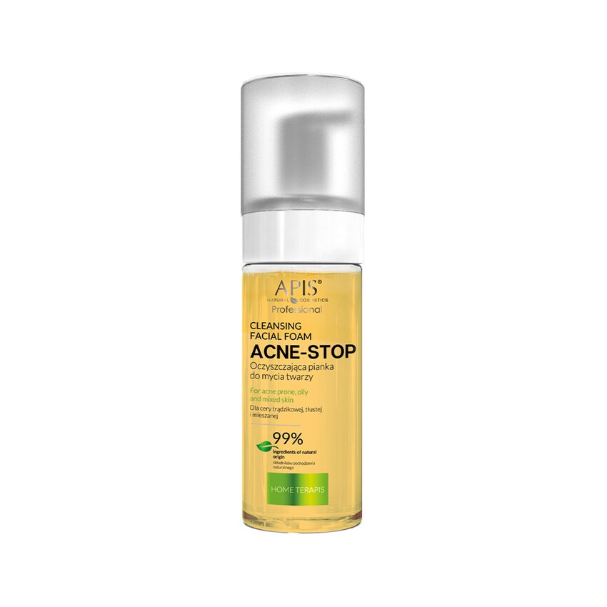 Apis Acne-Stop Home terApis – cleansing foam with green tea 150 ml