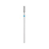 EXO PRO diamond bit, cylinder Ø2.5 mm – nail drill bit, medium (blue)
