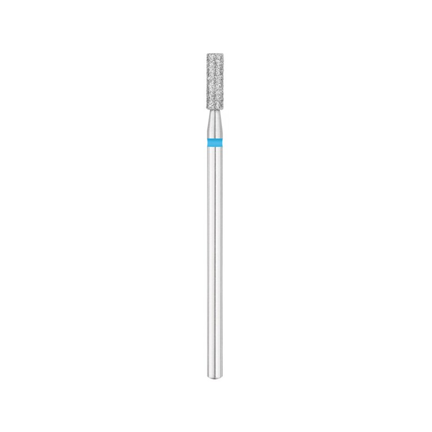 EXO PRO diamond bit, cylinder Ø2.5 mm – nail drill bit, medium (blue)