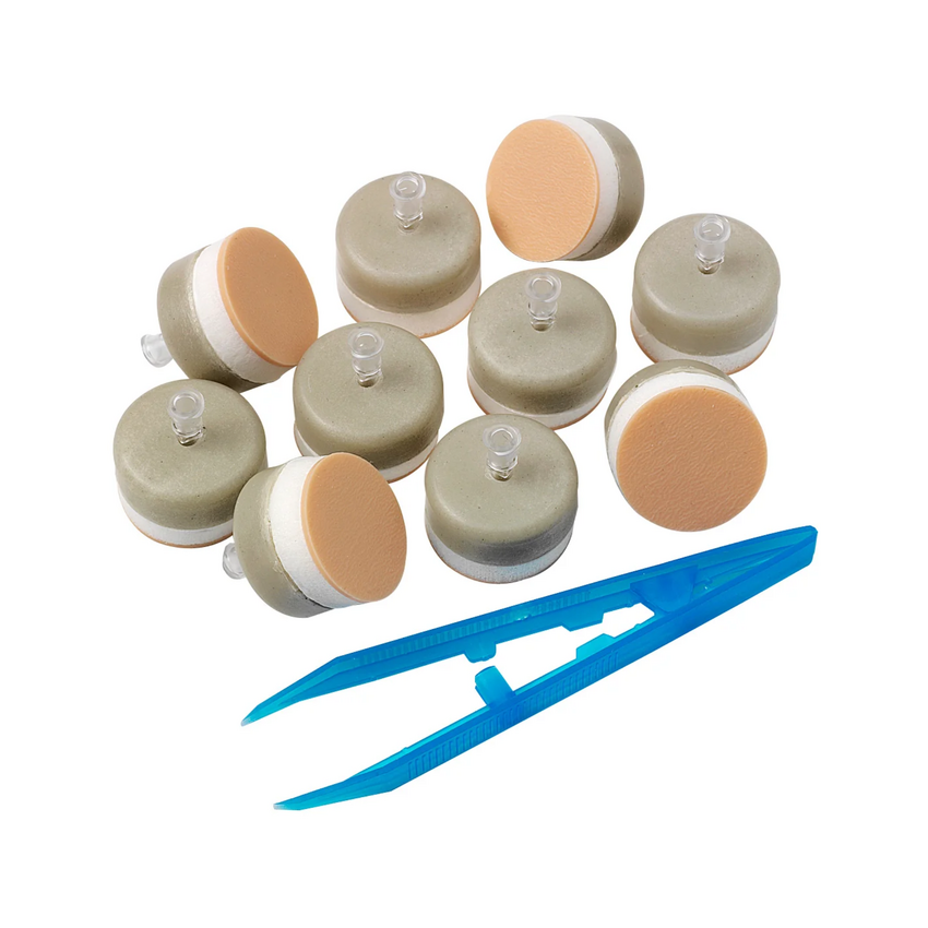 Replacement inserts for the sternal intraosseous infusion simulator, 20 pieces