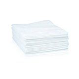 Engangshåndklæder i non-woven 70 x 40 cm – hvide, 20 stk.