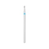 EXO Pro carbide nail drill bit, ball – Ø 2.3 mm, medium (blue)