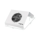 Momo X2S – støvopsug til manicure 65 W, hvid