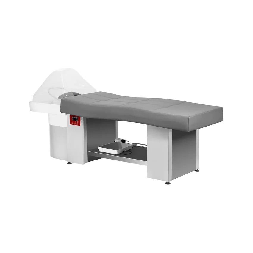 Lit de spa japonais Head 017 sans tabouret - Gris
