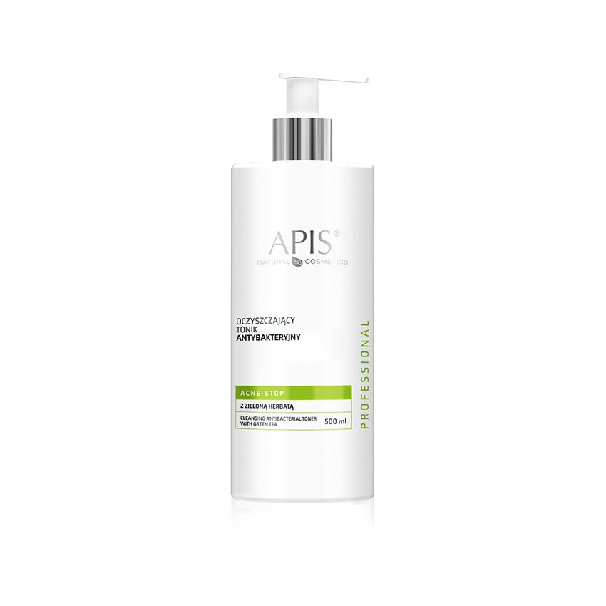 Apis Acne-Stop – cleansing toner with green tea 500 ml
