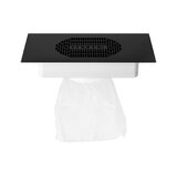 Momo S-41 – indbygget negle-støvsuger til bordplade 25 W, sort