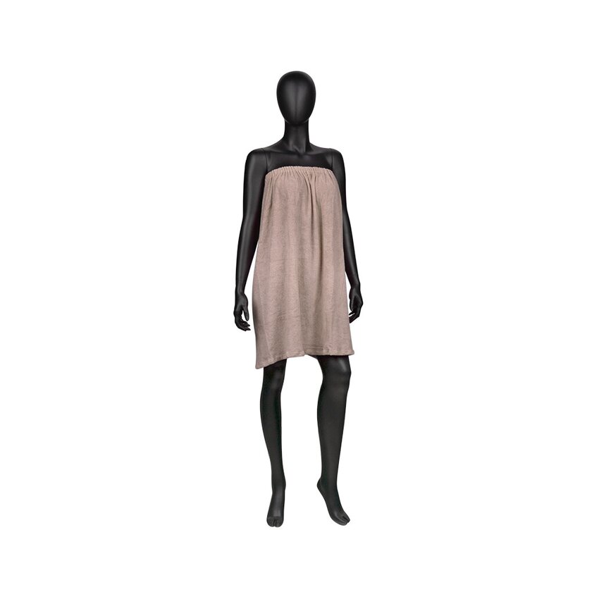 Frottékappe til klinik – beige, 70 x 150 cm