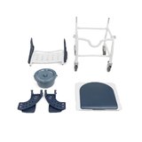 Mobil hygienstol dusch toalettstol 3-i-1 - SANI-TIM