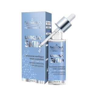 Farmona Unique Skin Intensive Moisturizing Serum Peptides – moisturising serum with peptides 30 ml
