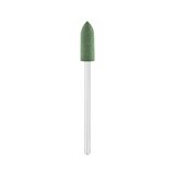 EXO gummifræser grøn, cylinder med spids Ø 5,5 mm (32) – polerbit til neglefræser
