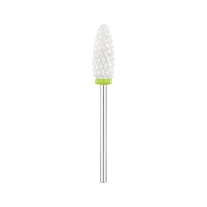 EXO Ceramic 307C – keramisk fræser, oval Ø 6,0 mm, grov (grøn)