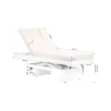 Lit spa Azzurro 815b en blanc brillant
