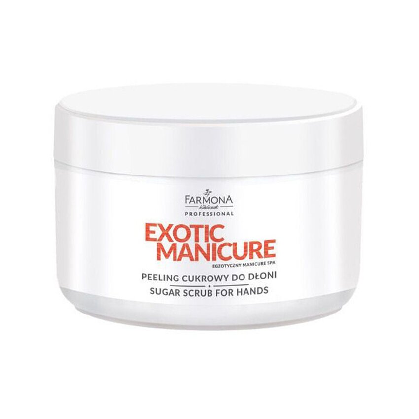 Farmona Exotic Manicure – käsien sokerikuorinta 300 g