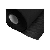 Kertakäyttöinen laminoitu paperiliina rullalla 50 cm x 40 m – rei'itetty, musta