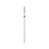 EXO PRO diamantkon 2,5 mm – fräsbits för nagelfräs, fin (röd)