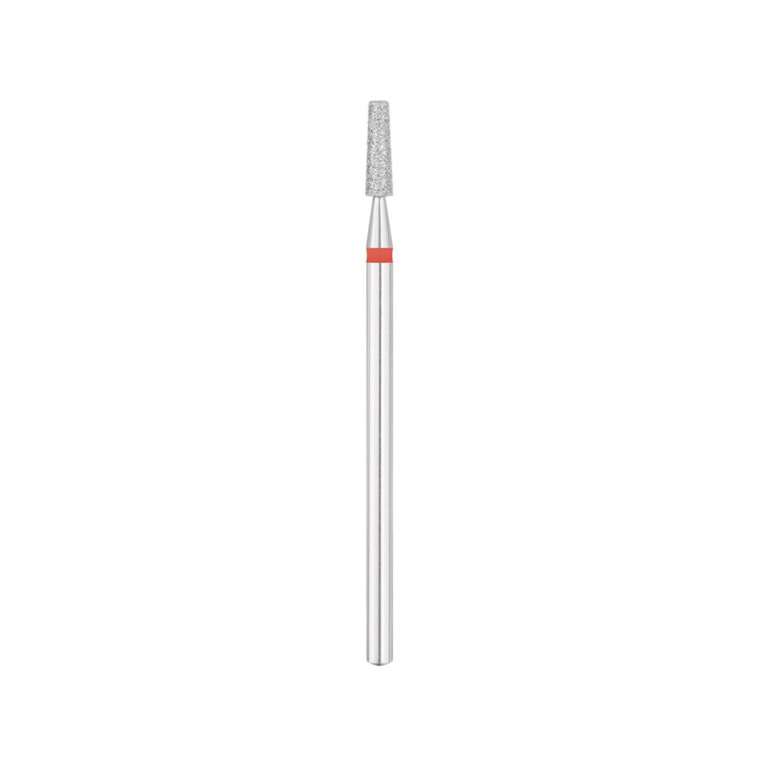 EXO PRO diamantkon 2,5 mm – fräsbits för nagelfräs, fin (röd)