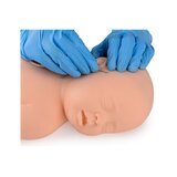 Infant injection head for scalp vein puncture training