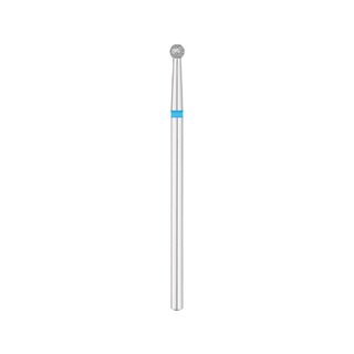 EXO PRO timanttijyrsin, pallo Ø2,7 mm – jyrsinterä kynsijyrsimeen, keskikarkea (sininen)