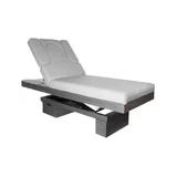 Spa cosmetic bed azzurro wood 815b heated light grey