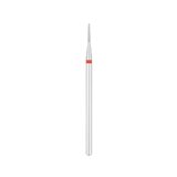 EXO PRO diamond bit, rounded cone Ø1.0 mm – nail drill bit, fine (red)