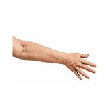 Geriatric IV training arm for venipuncture on elderly patients