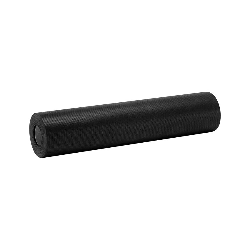 Engångsunderlägg av non-woven på rulle 80 cm x 50 m – 20g EKO, perforerat, svart
