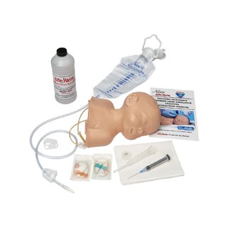 Entrenamiento de inyección en cabeza pediátrica