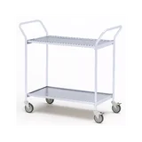 Table trolley with two handles, 2 shelves
