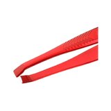 Nghia Export N-425 – pincett med sned spets, röd, 9 cm