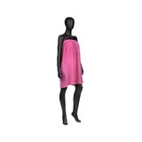 Terry salon cape – pink, 70 x 150 cm