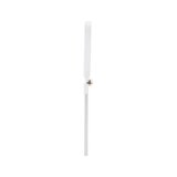Elegante Square 804 – LED-skrivebordslampe 6 W, hvid