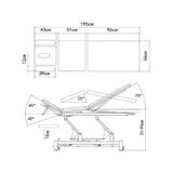 Banc de physiothérapie 5 pièces - NOTT