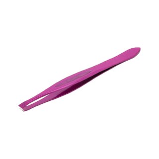 Nghia Export T-01 – pincett med sned spets, lila, 9 cm